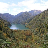 Осень озера Рица :: Ольга 