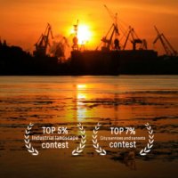 Индустриальный пейзаж :: Галина Ильясова Индустриальный пейзаж :: Галина Ильясова