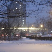 Вечер на окраине Москвы :: Дмитрий Никитин