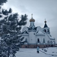 Зимняя картинка :: Андрей Хлопонин Зимняя картинка :: Андрей Хлопонин