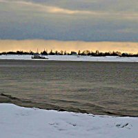 Октябрь...Во льдах Юганской Оби! :: Владимир 