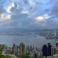 Благоухающая гавань, так переводится название острова и города Гонконг :: Николай Соколухин Благоухающая гавань, так переводится название острова и города Гонконг :: Николай Соколухин