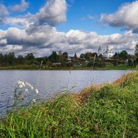 Вид на село Троицкое :: Galina 