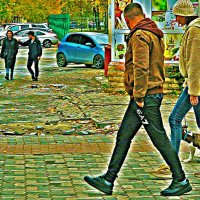 Дождливое утро - не помеха для прогулки! :: Владимир 