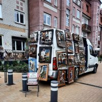 Художественный салон на колесах :: Ольга Художественный салон на колесах :: Ольга