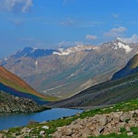 ПРИТОК ОЙГАИНГА. h- 2800м. :: Виктор Осипчук ПРИТОК ОЙГАИНГА. h- 2800м. :: Виктор Осипчук