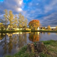 В деревне у пруда :: Oleg S В деревне у пруда :: Oleg S