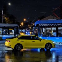 Яркое вечернее движении :: Мария Яковлева