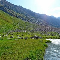 ПРИТОК ОЙГАИНГА. h- 2800м. :: Виктор Осипчук