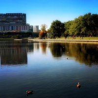 Телевизионный технический центр „Останкино“. :: Татьяна Помогалова Телевизионный технический центр „Останкино“. :: Татьяна Помогалова