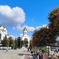 Храм Христа Спасителя и часовня Петра и Февронии Муромских :: Ольга 