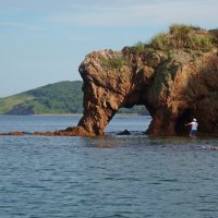 Бухта Слона на острове Путятина :: Лидия Бусурина Бухта Слона на острове Путятина :: Лидия Бусурина