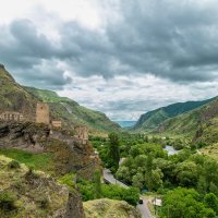 Крепость Хертвиси. Грузия. :: Дина Евсеева Крепость Хертвиси. Грузия. :: Дина Евсеева