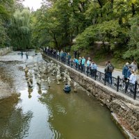 Сад Камней. Речька Ольховка. Кисловодский парк. :: Yuri Chudnovetz