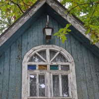 Дачные витражи :: Татьяна Машошина Дачные витражи :: Татьяна Машошина