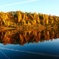 Осенние отражения. :: Михаил Колосов Осенние отражения. :: Михаил Колосов