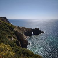 Грот Дианы на Гераклейском полуострове на юго-западном побережье Крыма :: Oleg S