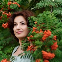 В рябинке :: Анна Ермоленко В рябинке :: Анна Ермоленко