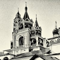 Саввино-Сторожевский монастырь. Звонница :: Александр Беляев Саввино-Сторожевский монастырь. Звонница :: Александр Беляев