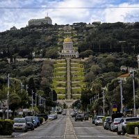 Хайфа Бахайские сады и усыпальница Баба. Цетр бахайской религии *север страны * Израиль 2025г :: ujgcvbif 