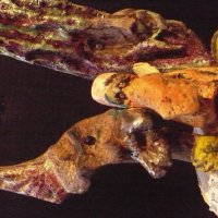 ТРОЕ (деревянная скульптура) :: Валерий Кокорев ТРОЕ (деревянная скульптура) :: Валерий Кокорев