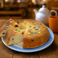 Творожная запеканка к утреннему чаю :: Андрей Заломленков