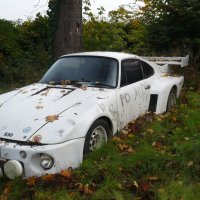 Брошенный  Порш Альмера. Франция :: Gen Vel