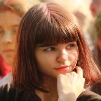 Портрет коллеги с битвы подушками и фестиваль красок. :: Владимир59 Портрет коллеги с битвы подушками и фестиваль красок. :: Владимир59