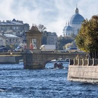Петербург. Утренняя Фонтанка. Фотоэтюд :: Стальбаум Юрий 
