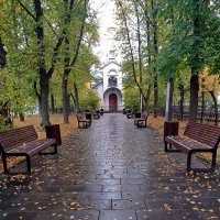 Белый храм на белом фоне почти не виден... :: Александр Чеботарь Белый храм на белом фоне почти не виден... :: Александр Чеботарь