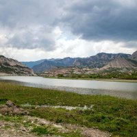 Гергебильское водохранилище на реке Каракойсу. Дагестан. :: Дина Евсеева