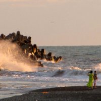 Шторм на закате :: Валерий 