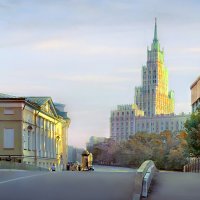 Москва. Высотка. :: В и т а л и й .... Л а б з о'в