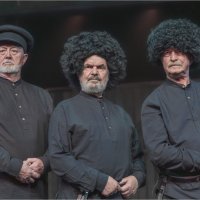 Три кинто. Актёры з. а. России Александр Павельев, Михаил Брискин и з. а. России Леонид Михайловский :: Александр Максимов Три кинто. Актёры з. а. России Александр Павельев, Михаил Брискин и з. а. России Леонид Михайловский :: Александр Максимов