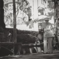 Неспешный разговор (чб) :: Сергей Царёв Неспешный разговор (чб) :: Сергей Царёв