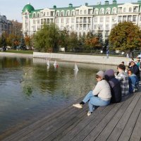 Паруса на "Чёрном озере" :: Наиля Паруса на "Чёрном озере" :: Наиля