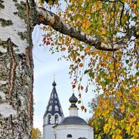 Плёс. Успенский собор. :: Михаил Свиденцов Плёс. Успенский собор. :: Михаил Свиденцов
