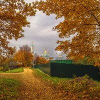 Дорога к храму :: Сергей Цветков Дорога к храму :: Сергей Цветков