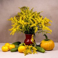 Цветы и овощи :: Людмила Павловна Крышковец