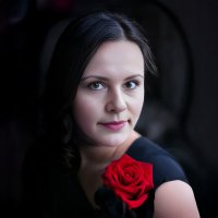 Портрет с розой :: Екатерина Максимова