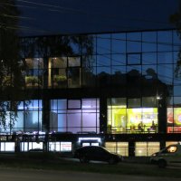 Огни небольшого города :: Александр Семенов