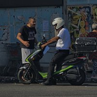 Бородатый мотоциклист :: Аркадий Басович