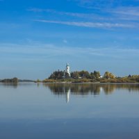 The Kubena River and the Church of Athanasius the Great in the distance on a clear October day | 35 :: Sergey Sonvar