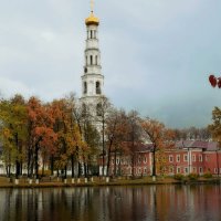 Октябрь в Николо - Угрешском монастыре. :: Татьяна Помогалова Октябрь в Николо - Угрешском монастыре. :: Татьяна Помогалова