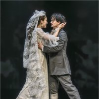 Актёры Ксения Ольховская в роли Соны и Денис Мухоян в роли Котэ (племянник князя). :: Александр Максимов Актёры Ксения Ольховская в роли Соны и Денис Мухоян в роли Котэ (племянник князя). :: Александр Максимов