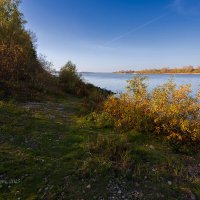 Пейзаж на берегу Волги :: Александр Синдерёв