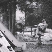 Поскакать бы, а куда? (чб) :: Сергей Царёв