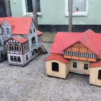 Домики для котиков в Зеленоградске. :: Ольга 