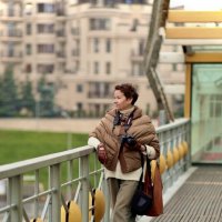 На Киевском мосту в Москве :: Натали Королева