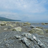 Каменистый пляж Охотского моря. :: ИРЭН@ . Каменистый пляж Охотского моря. :: ИРЭН@ .